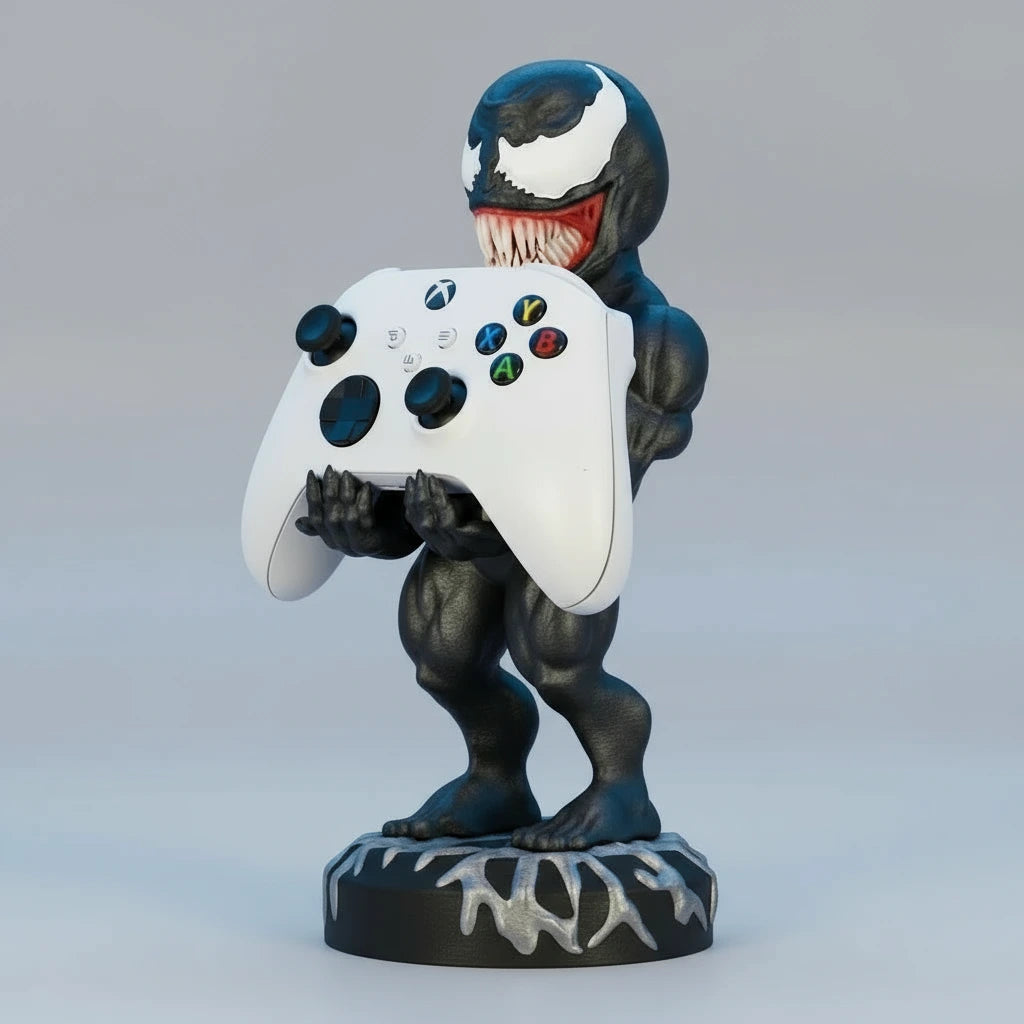Venom Black Spiderman Controller Stand