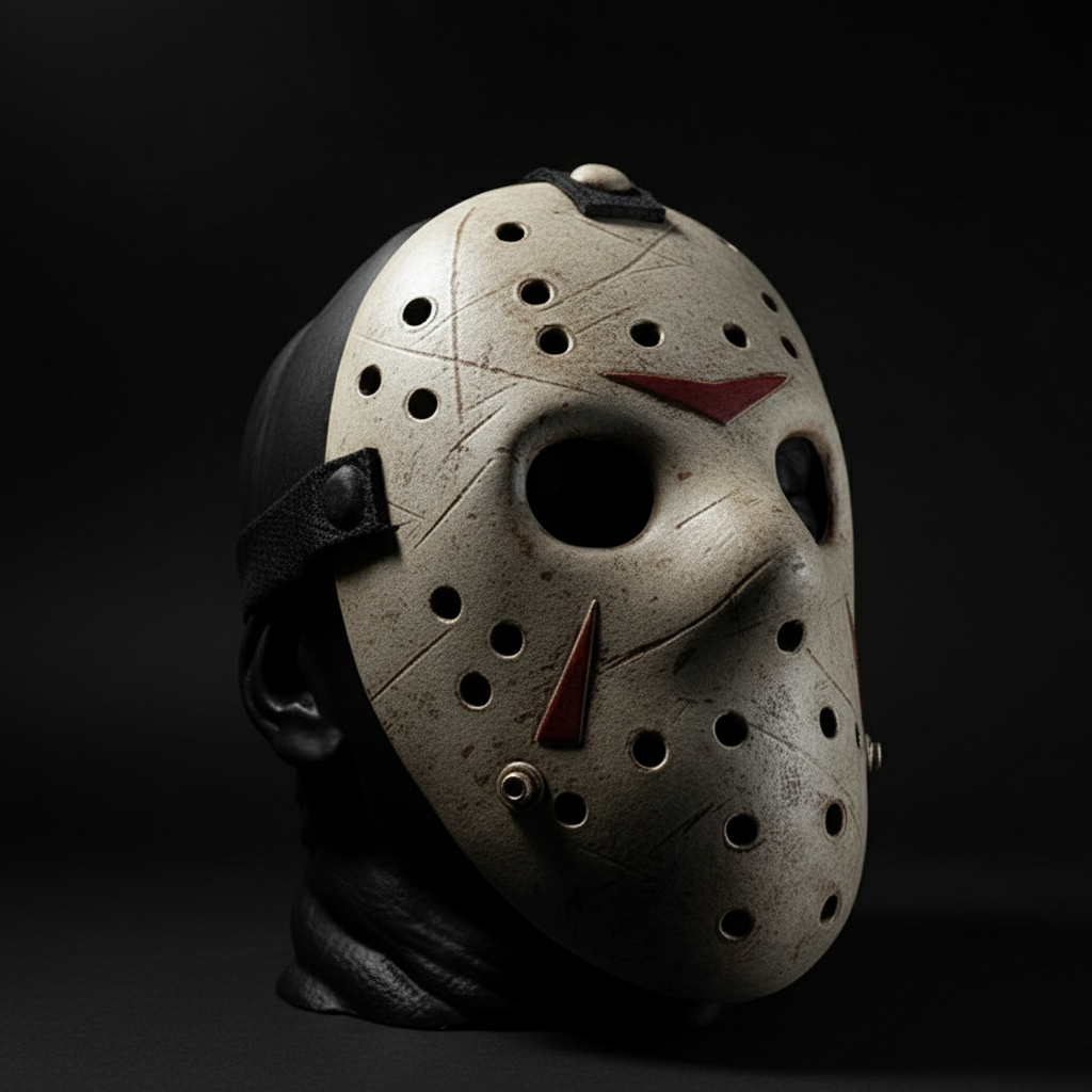 Jason Voorhees Mask with Black Head