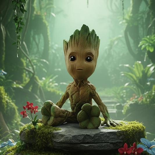 Jungle Cave Baby Groot