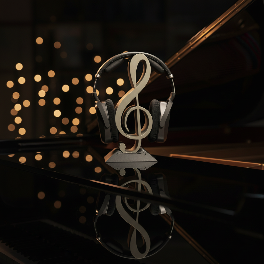 Piano Surface Reflection