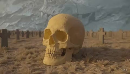Human Skull Collectible