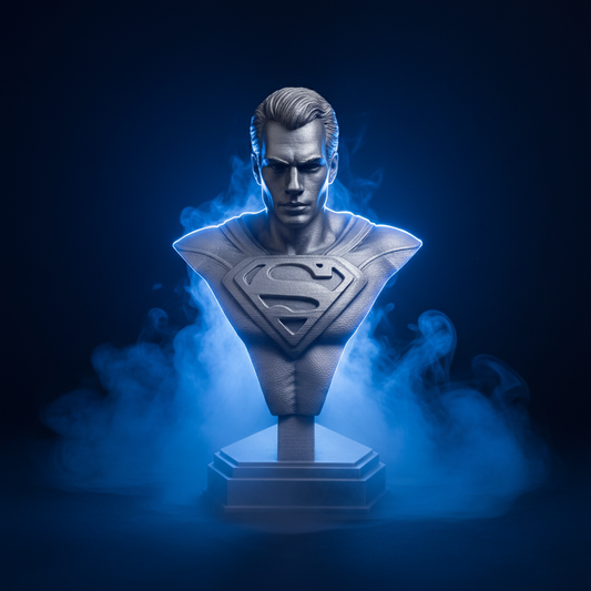 Superman backlighting