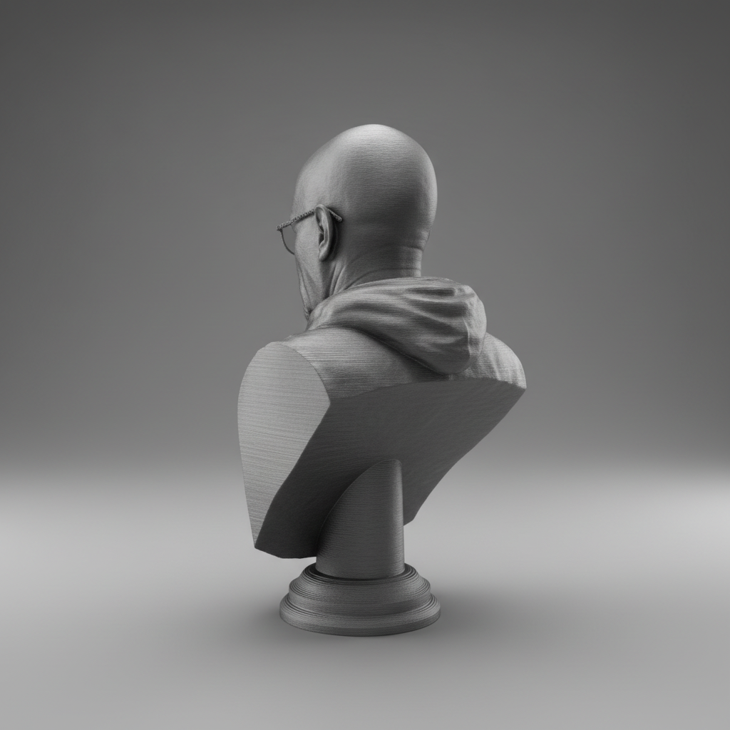 Walter White Bust - Back Angle