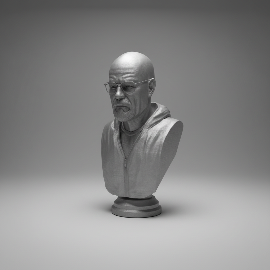 Walter White Bust - Front Angle