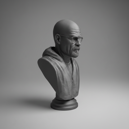 Walter White Bust - Side Angle