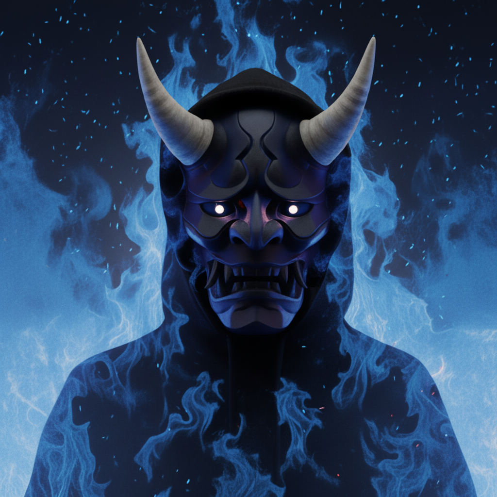 Demon of Fire Mask